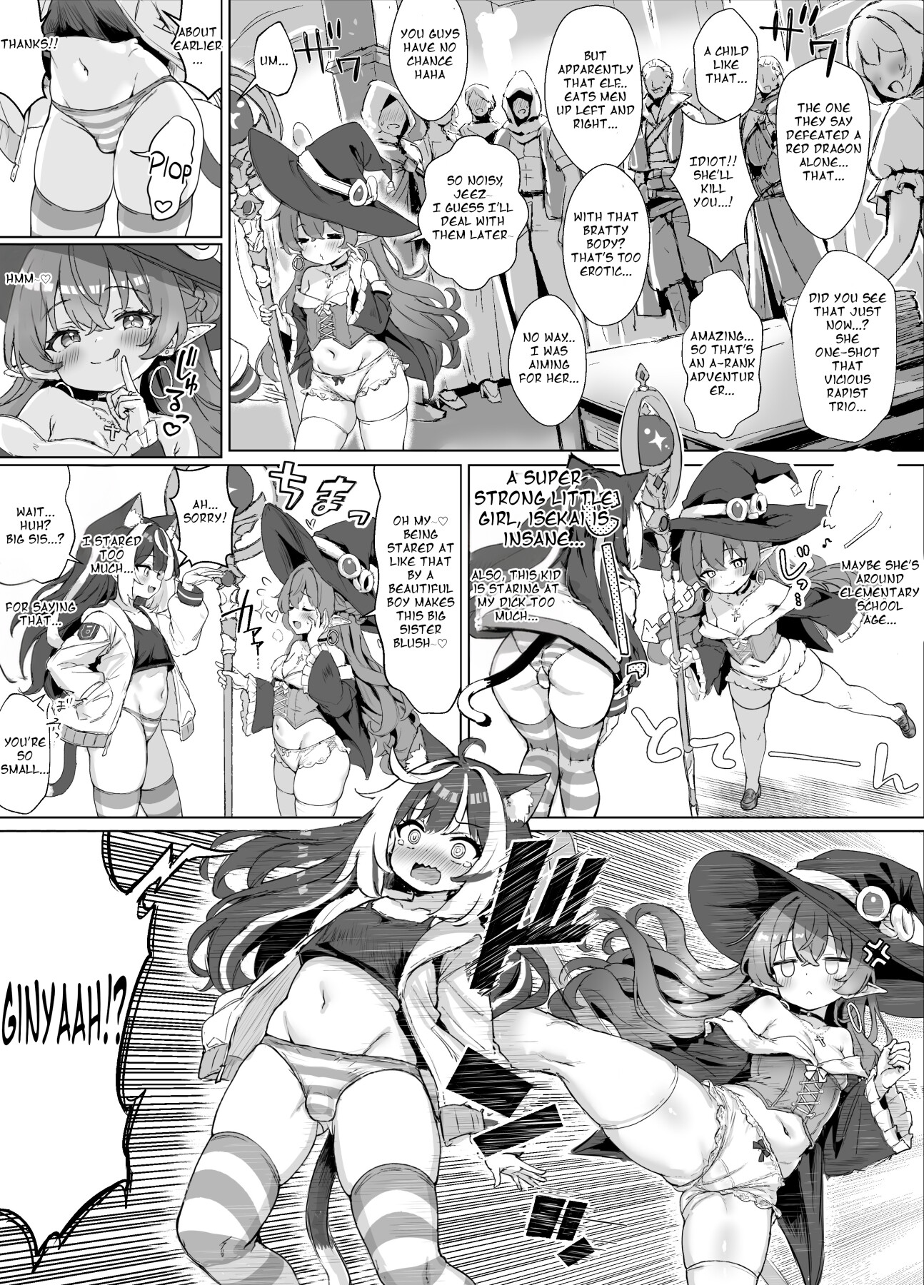 Hentai Manga Comic-I'm Getting Milked Dry in Another World-Read-29